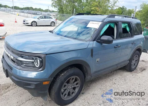 2024 Ford Bronco Sport Big Bend z USA, uszkodzony, nr VIN 3FMCR9B60RRF67066